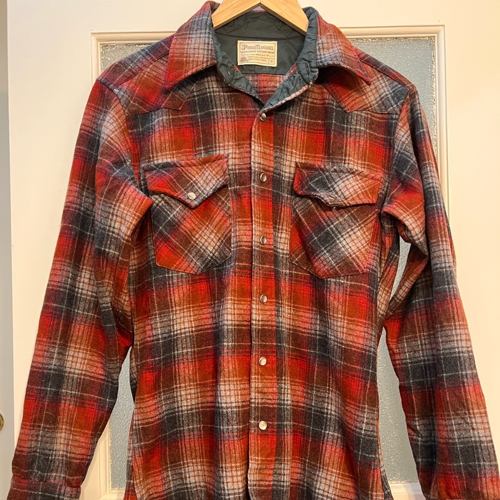 SOLD - 70s Pendleton Wool Shirt